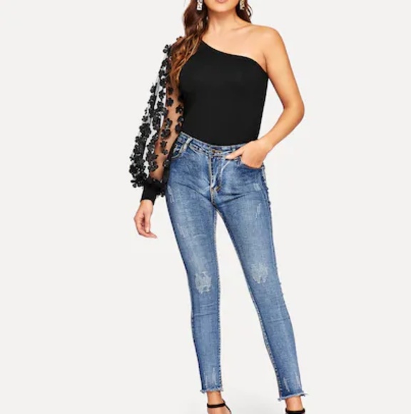 One Shoulder Sheer Top SPRING PREVIEW! - Picture 8 of 8